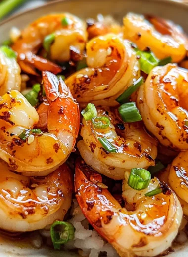 10 Minute Honey Garlic Shrimp
