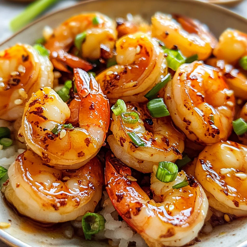 10 Minute Honey Garlic Shrimp Recipe