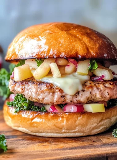 Apple Turkey Burgers
