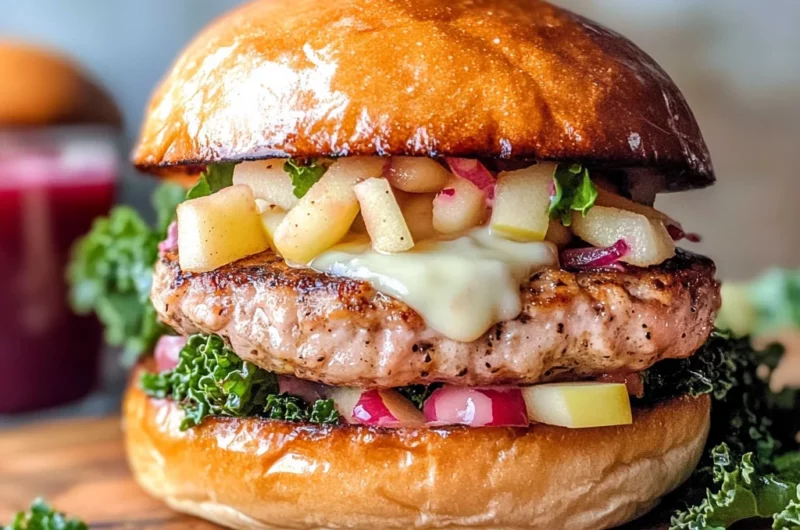 Apple Turkey Burgers