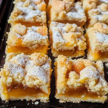 Apricot Shortbread Bars