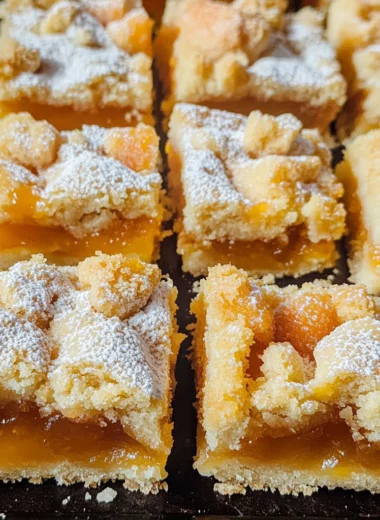 Apricot Shortbread Bars