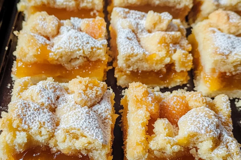 Apricot Shortbread Bars