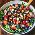 Arugula Salad with Berries
