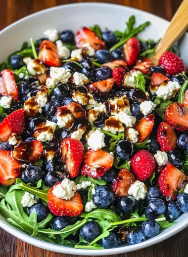 Arugula Salad with Berries