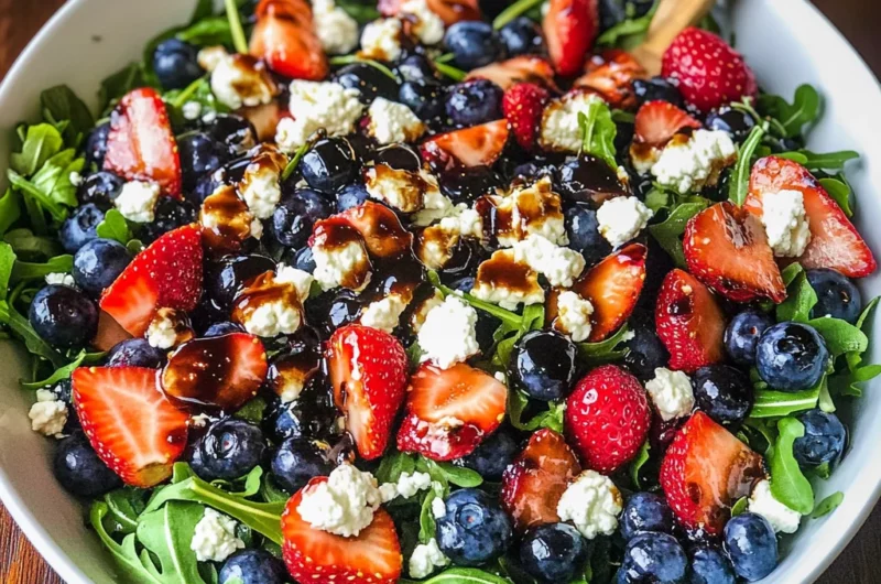 Arugula Salad with Berries
