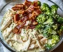 Bacon Broccoli and Ranch Chicken Salad
