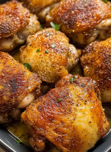 Baked Chicken Thighs Recipe