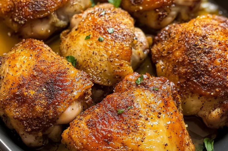Baked Chicken Thighs Recipe