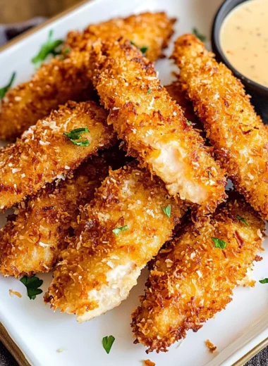 Baked Coconut Chicken Tenders Recipe
