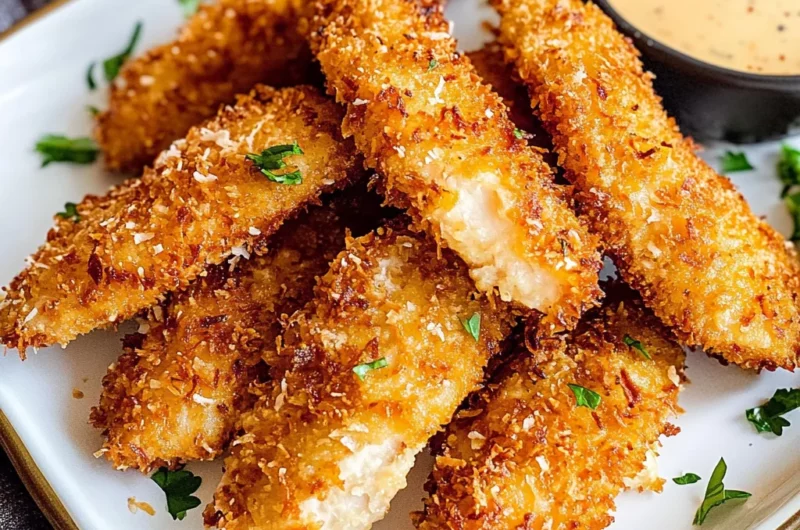 Baked Coconut Chicken Tenders Recipe