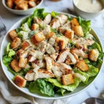 Best Chicken Caesar Salad with Homemade Croutons