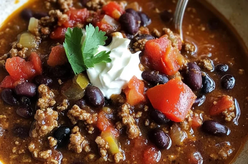 Best Ground Beef Stovetop Chili