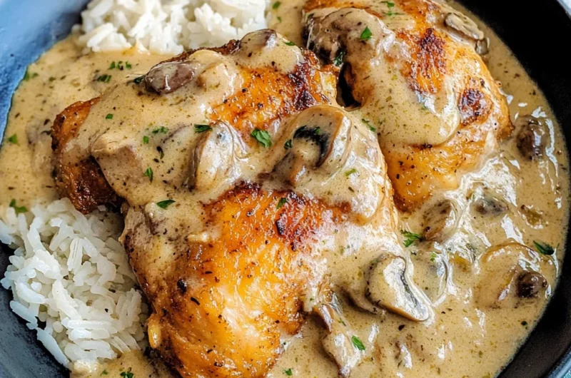 Best Smothered Chicken and Rice Recipe