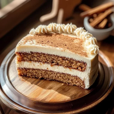 Brown Sugar Chai Cake