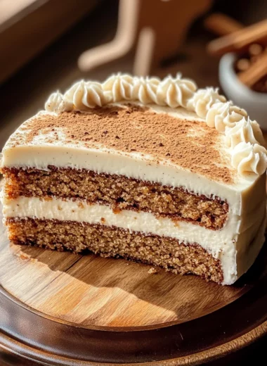Brown Sugar Chai Cake
