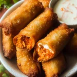 Buffalo Chicken Dip Egg Rolls: A Delicious & Easy Recipe