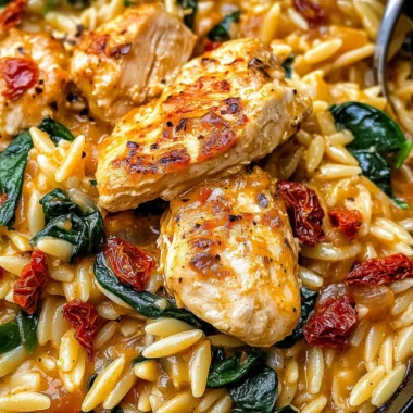 Cajun Chicken Orzo