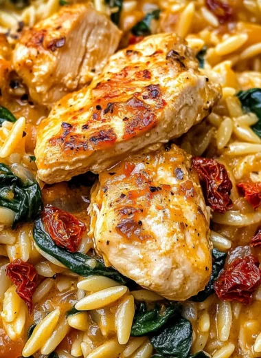 Cajun Chicken Orzo