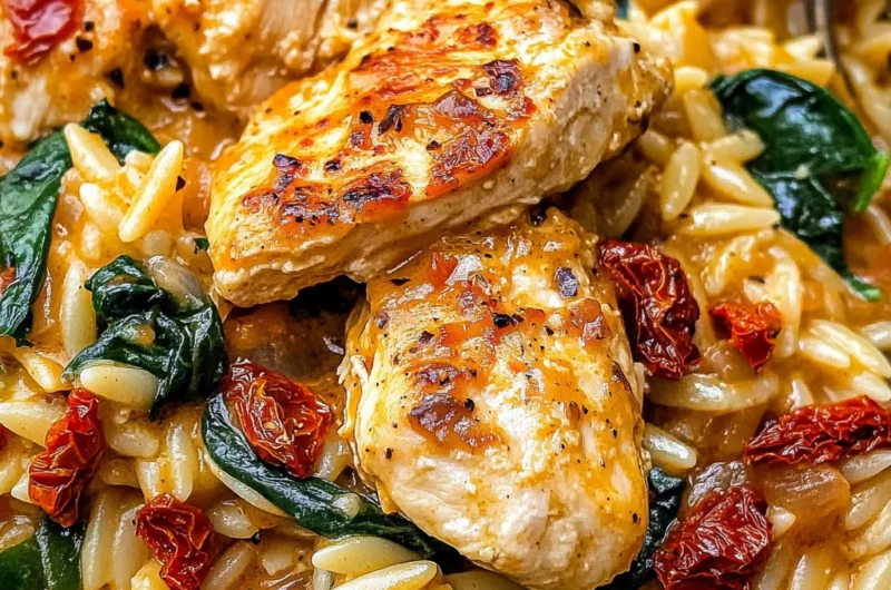 Cajun Chicken Orzo