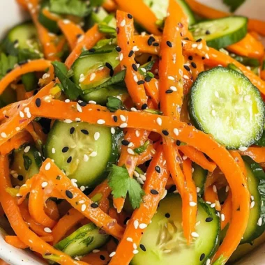 Carrot and Cucumber Salad