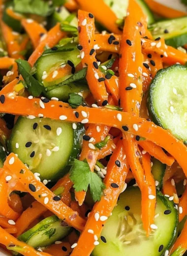 Carrot and Cucumber Salad
