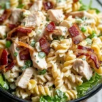 Chicken Bacon Ranch Pasta Salad