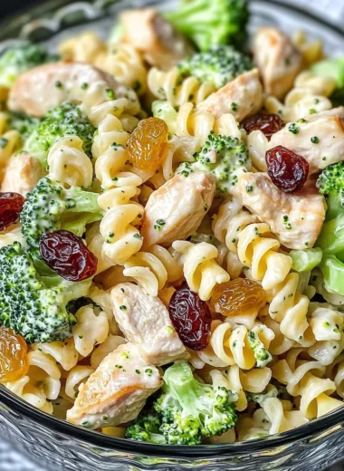 Chicken Broccoli Pasta Salad