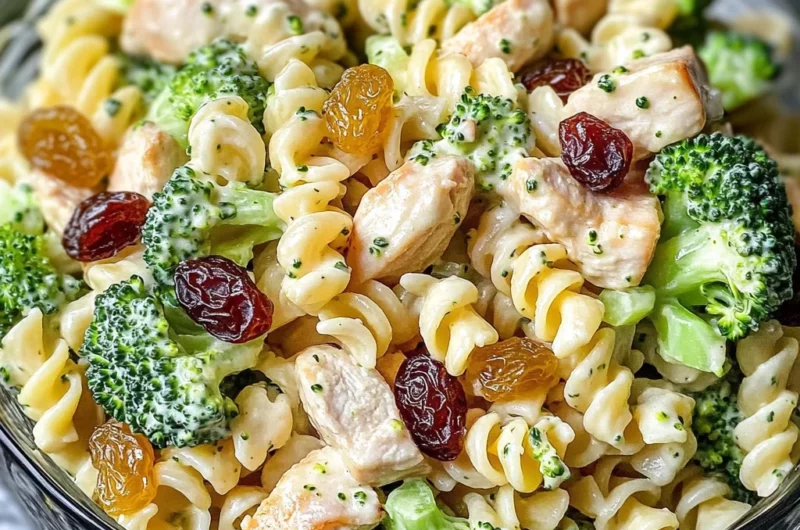 Chicken Broccoli Pasta Salad