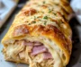 Chicken Cordon Bleu Stromboli