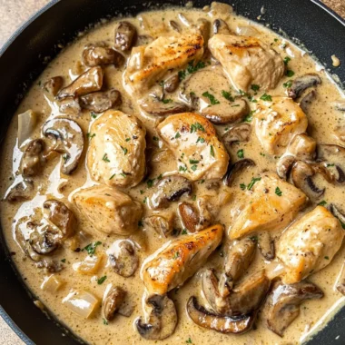 Chicken Stroganoff