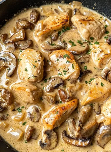 Chicken Stroganoff