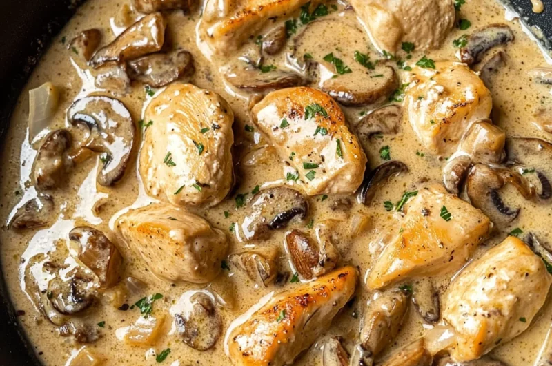 Chicken Stroganoff
