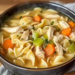 CopyCat Panera Bread Chicken Noodle Soup Recipe
