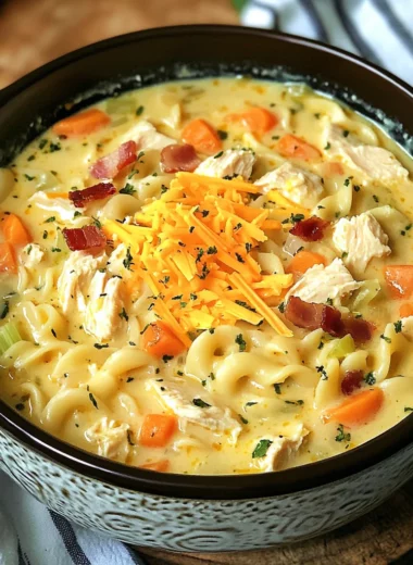 Crack Chicken Noodle Soup