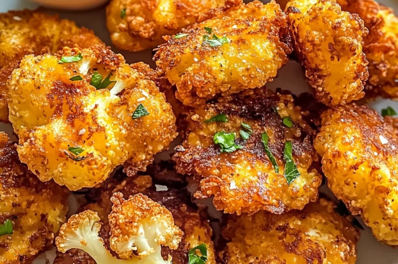 Crispy Cauliflower Fritters