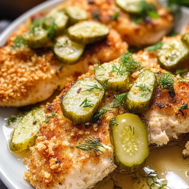 Dill Pickle Parmesan Chicken Recipe