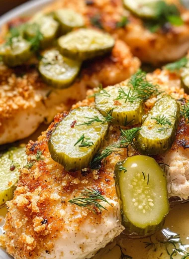 Dill Pickle Parmesan Chicken Recipe