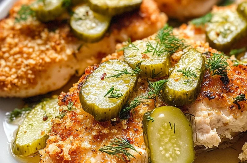 Dill Pickle Parmesan Chicken Recipe