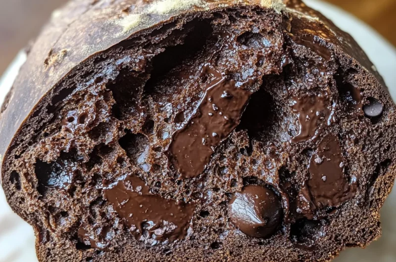 Double Chocolate Sourdough Bread Recipe