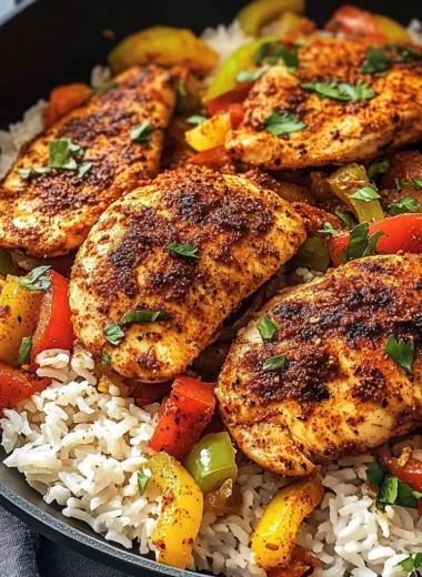 Easy Cajun Chicken and Rice Recipe