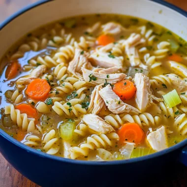 Easy Chicken Noodle Soup Recipe