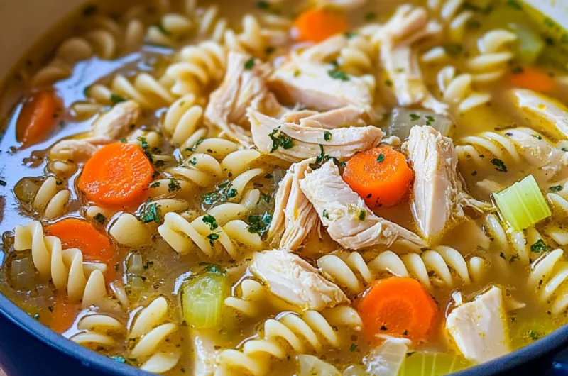Easy Chicken Noodle Soup Recipe