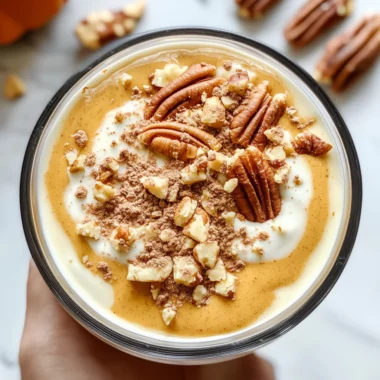 Easy Pumpkin Pie Yogurt Bowl