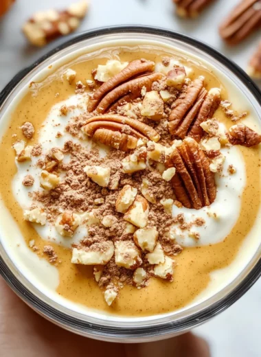 Easy Pumpkin Pie Yogurt Bowl