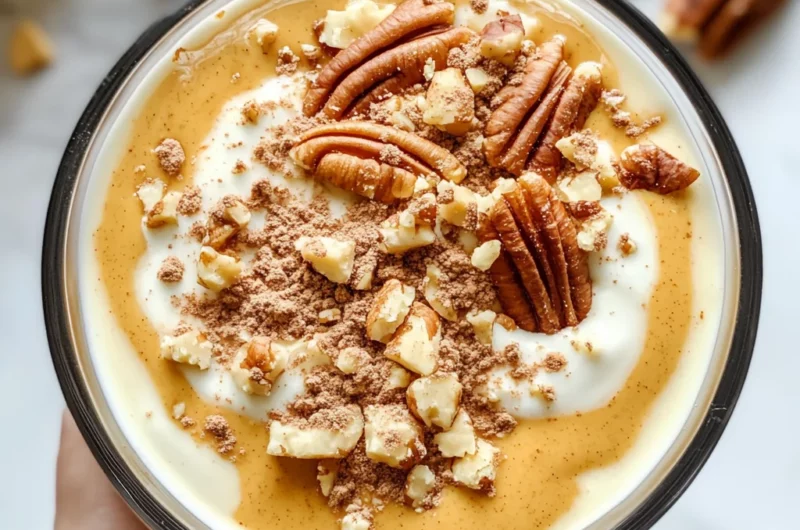 Easy Pumpkin Pie Yogurt Bowl