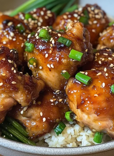 Easy Soy Garlic Chicken Thighs