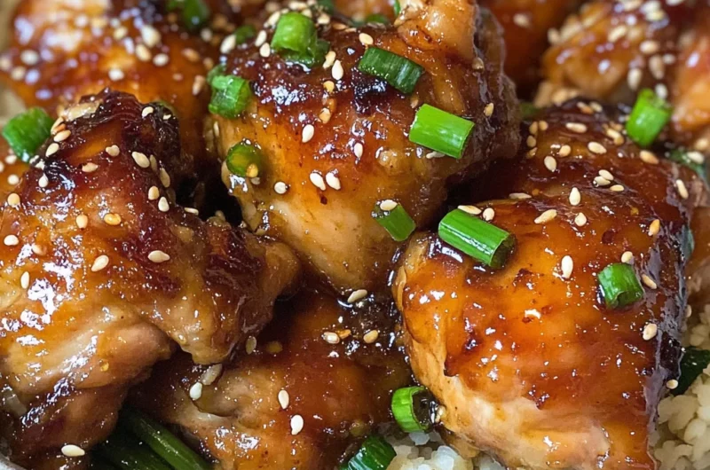 Easy Soy Garlic Chicken Thighs