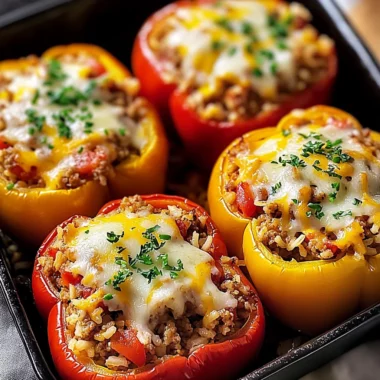 Easy Stuffed Bell Peppers