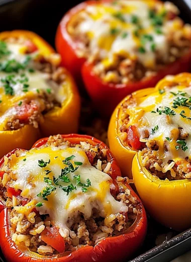 Easy Stuffed Bell Peppers